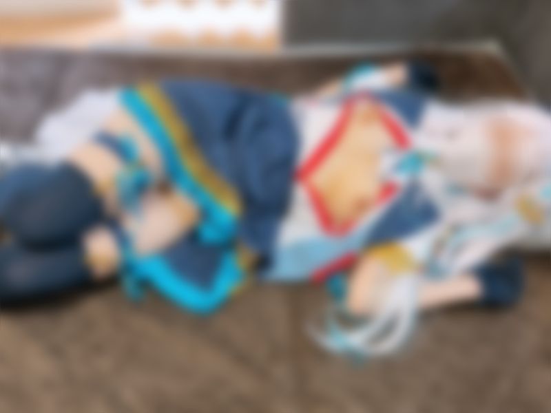 ※筆おろし Vtuberリゼヘル〇スタ(アイドルVer.)ふっわっとろGcupコスプレパイズリからのずらしハメ2連続中出し。童貞くん最高の中出し卒業